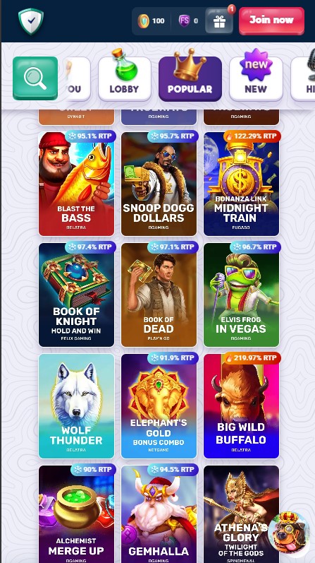 SafeCasino Games
