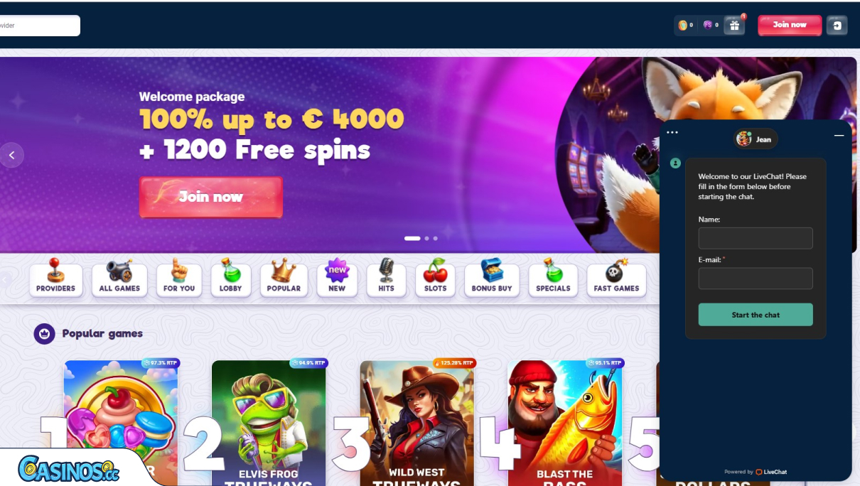 Atención al cliente de SafeCasino