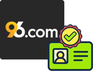 Verificatie bij 96.com Casino
