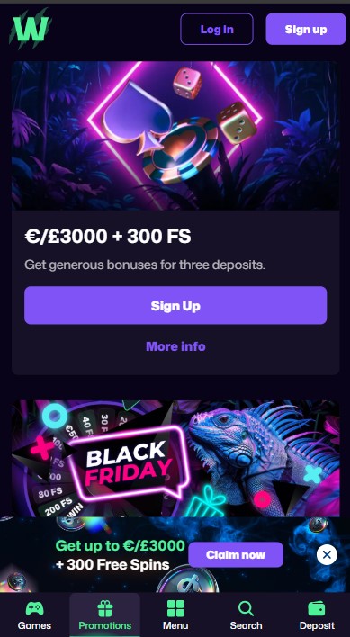 WinBeast Casino Bonuses
