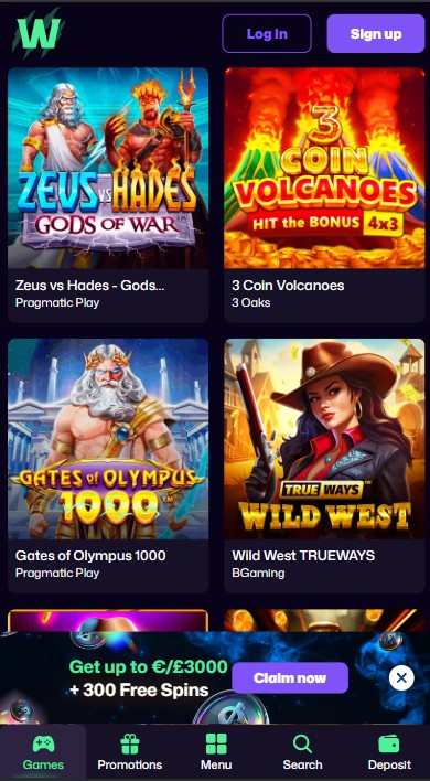 WinBeast Casino Games
