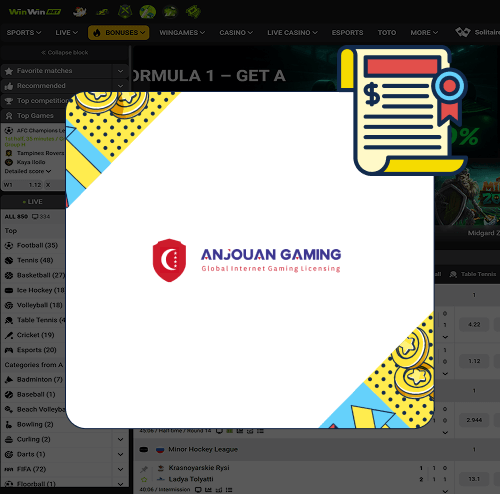 WinWin Kaszinó License