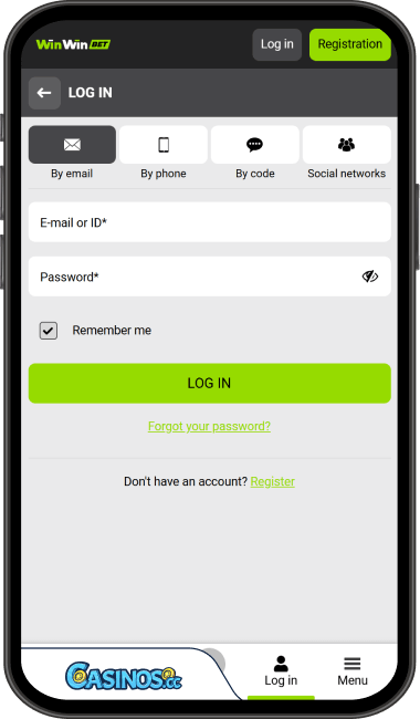 WinWin Casino depuis un appareil mobile