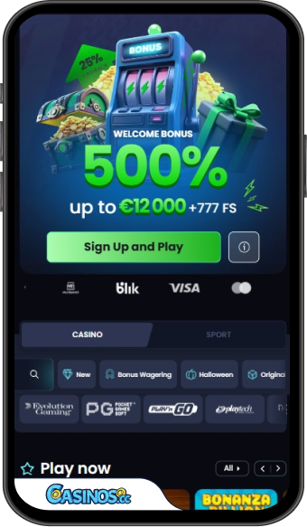 Application mobile Zonder Cruks Casino