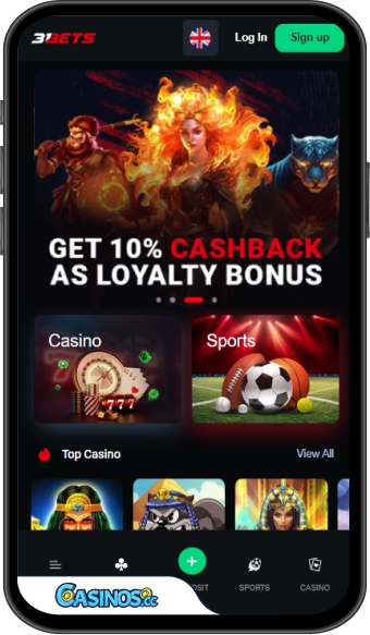 App mobile 31Bets Casinò