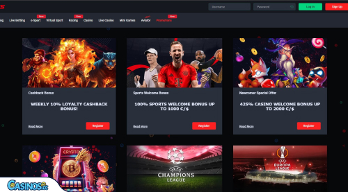 Promozioni del casinò 31Bets