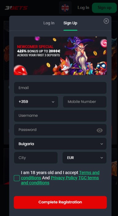 31Bets Casino Sign Up