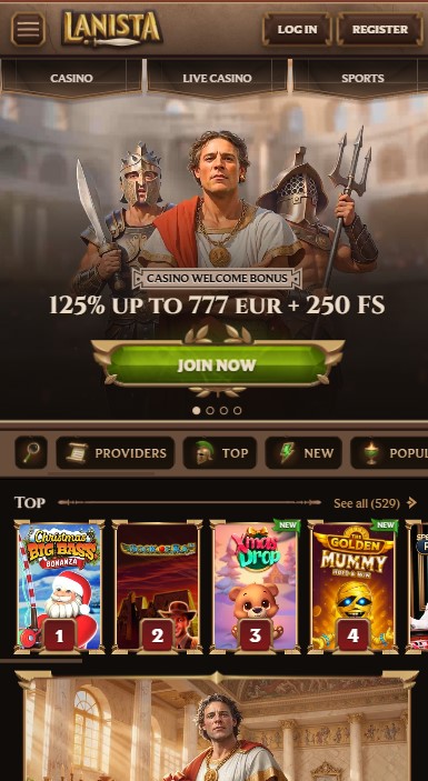 Lanista Casino Lobby