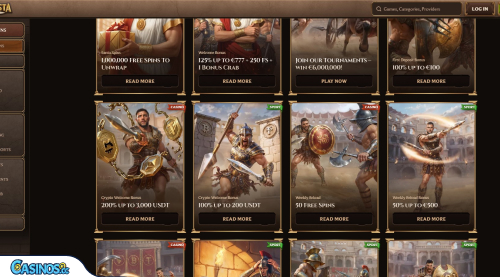 Lanista Casino Promotions