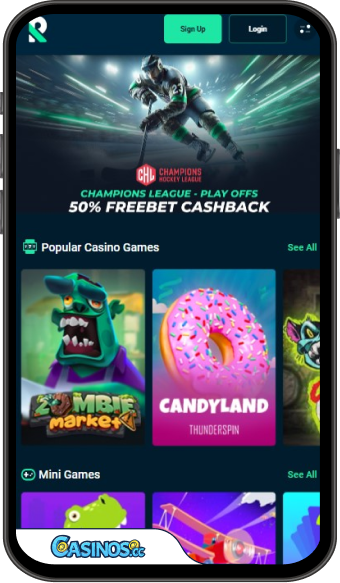 Application mobile Rolletto Casino