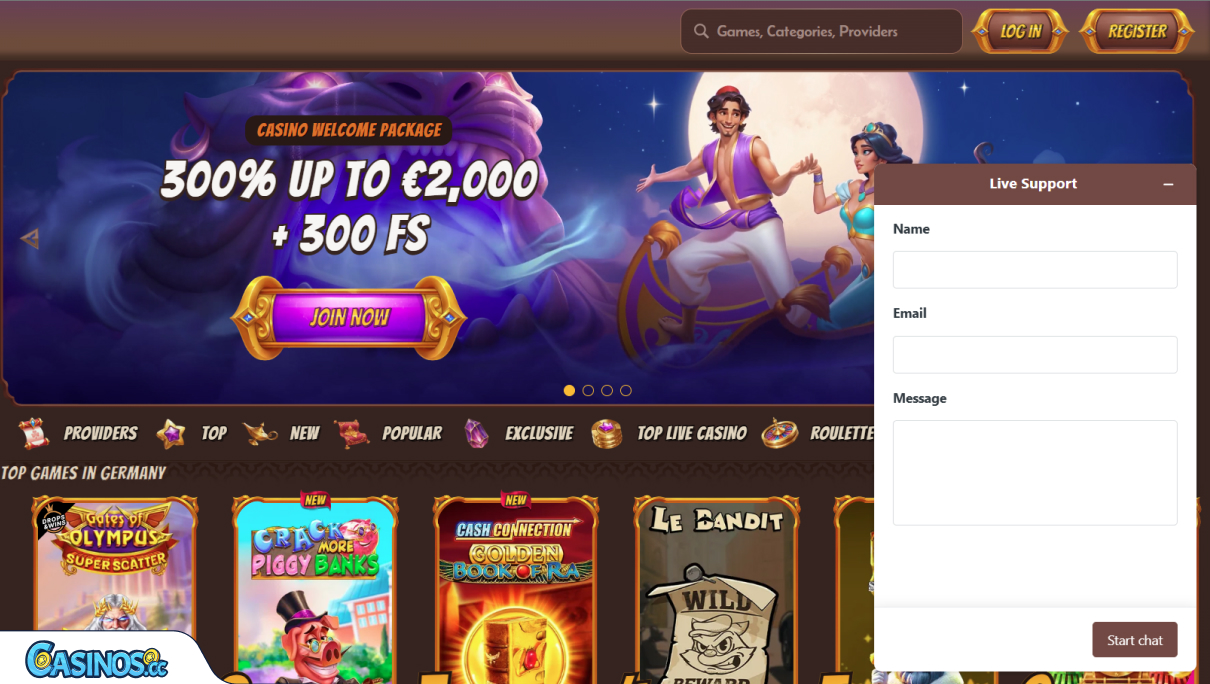 AlaWin Casino-klantenservice