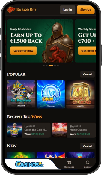 DragoBet Casino Mobile App
