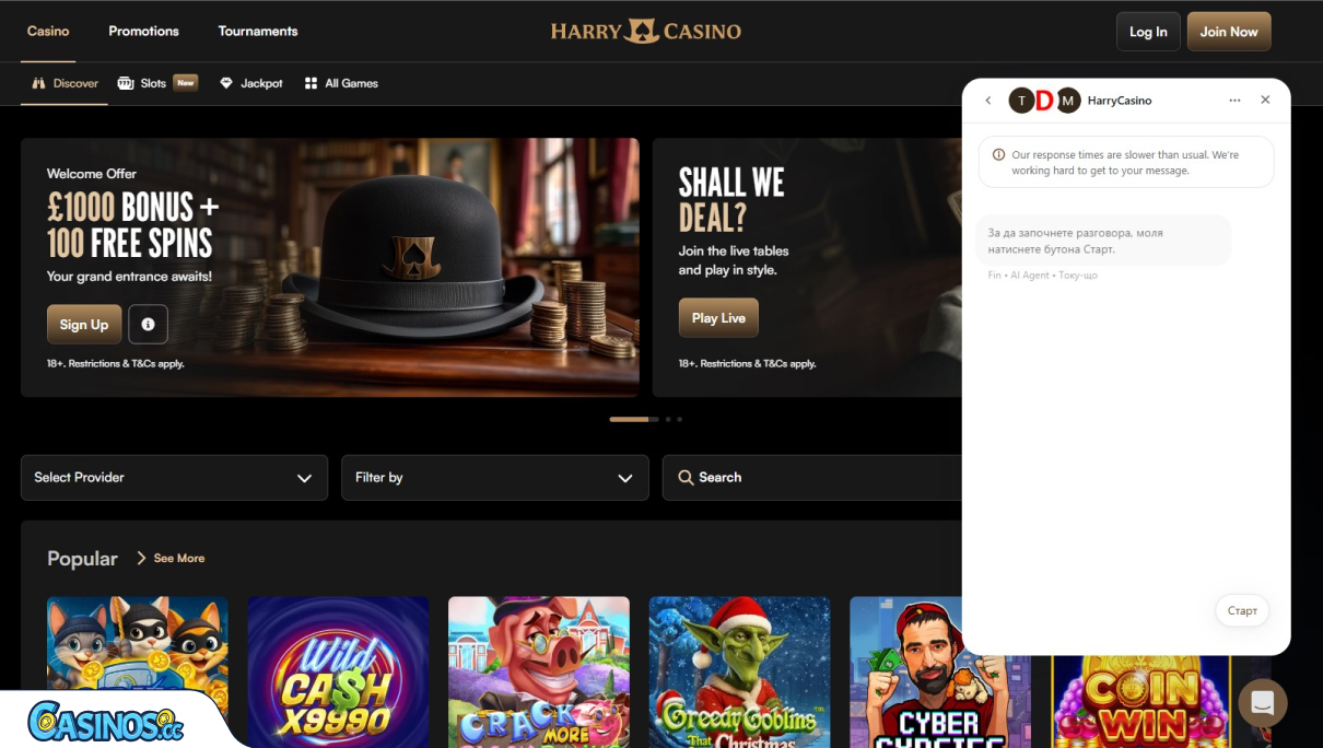 HarryCasinoSupport
