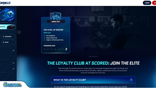 Scored Casino VIP program
