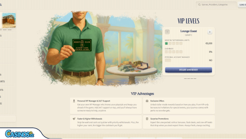 VipLuck Casino VIP program
