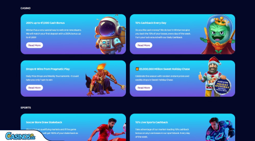 Wintari Casino Promotions