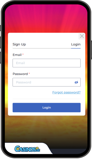 AMPM Casino Login from Mobile