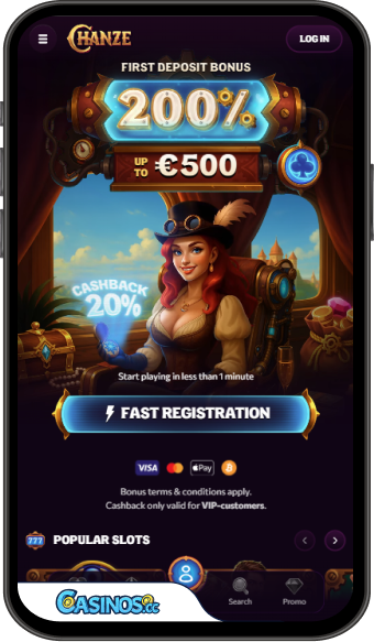 Chanze Casino Mobile App