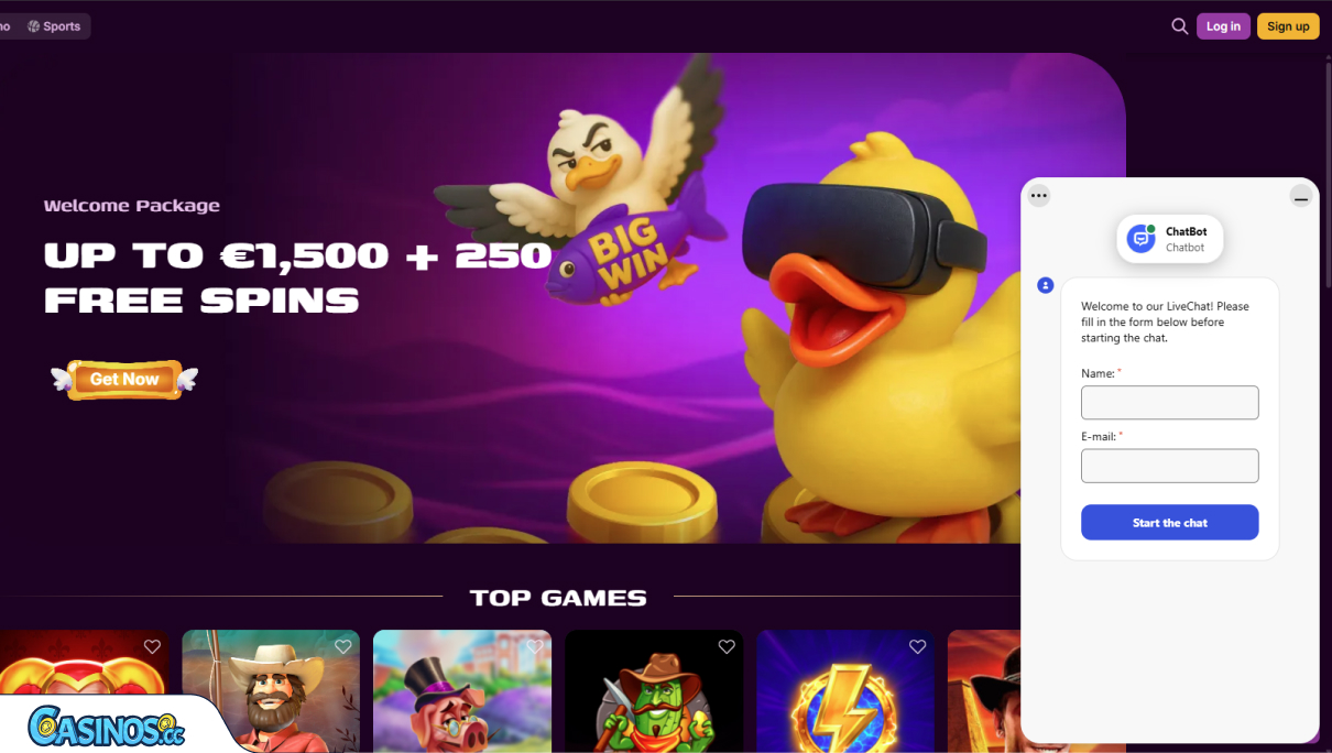 Duckysino Casino Support