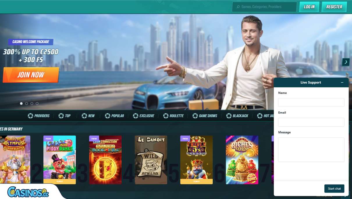 Golisimo Casino Support