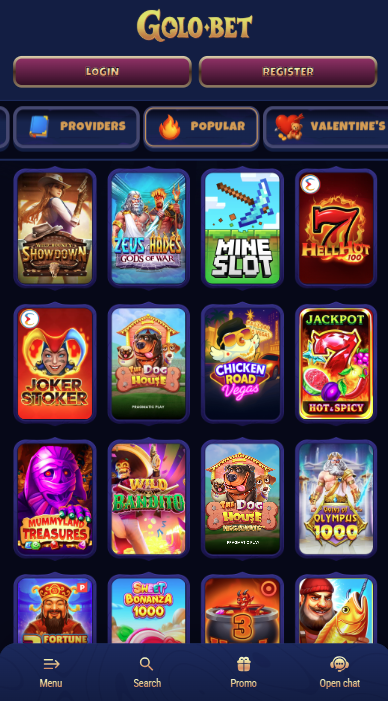 Golobet Casino Games