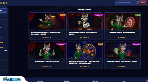 Golobet Casino Promotions