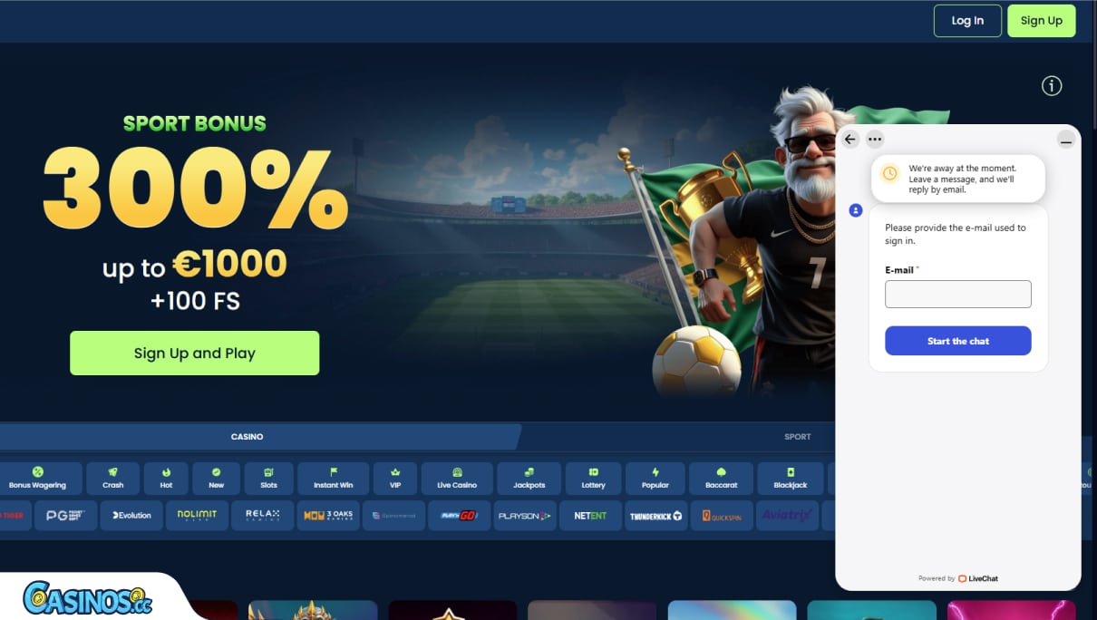 GramsBet Casino Support