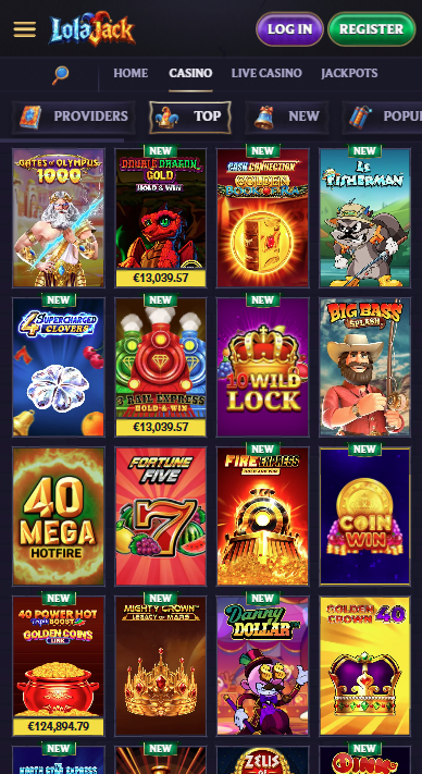 LolaJack Casino Games