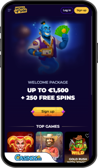 MoroSpin Casino Mobile App