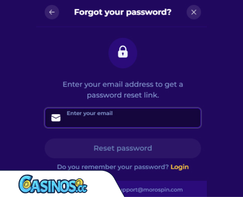 Problems Logging In_ at MoroSpin Casino