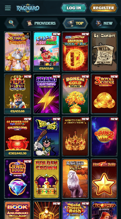 Ragnaro Casino Games
