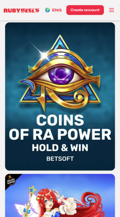 Ruby Reels Casino Games