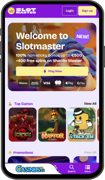 SlotMaster Casino Mobile App