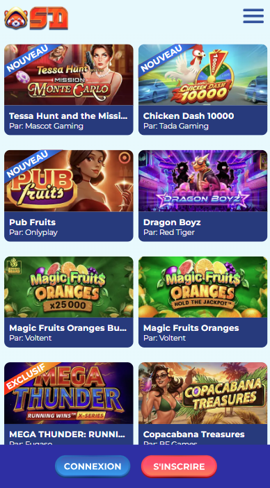 Spin Dynasty Casino Games