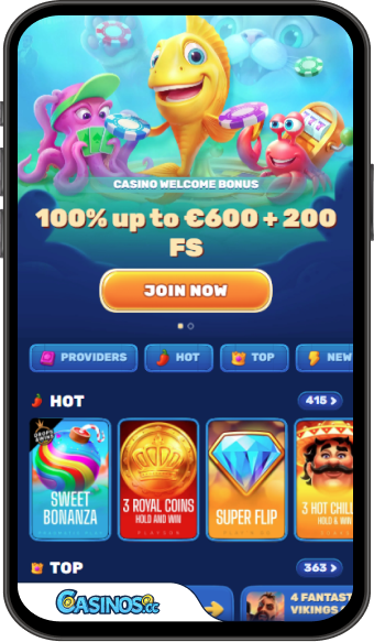 Spinfin Casino Mobile App
