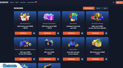 Velwins Casino Promotions