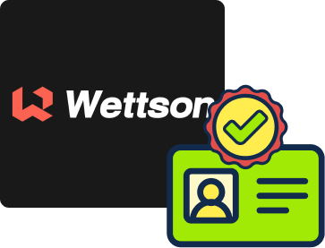 Verification at Wettson Casino