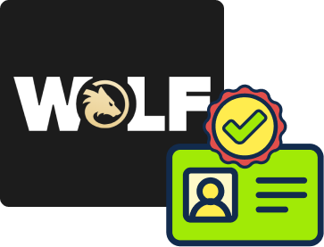 Verification at Wolf Casino