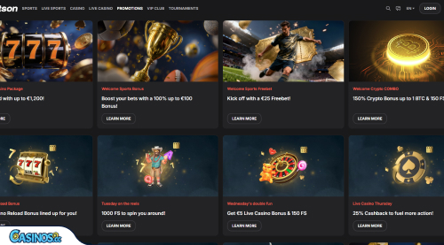 Wettson Casino Promotions