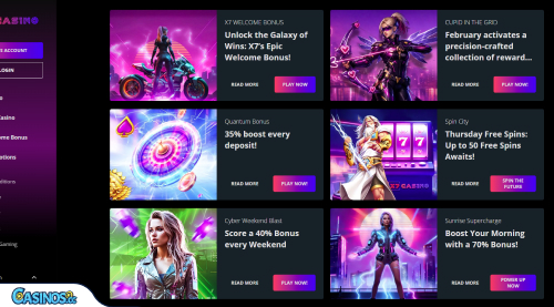 X7 Casino Promotions