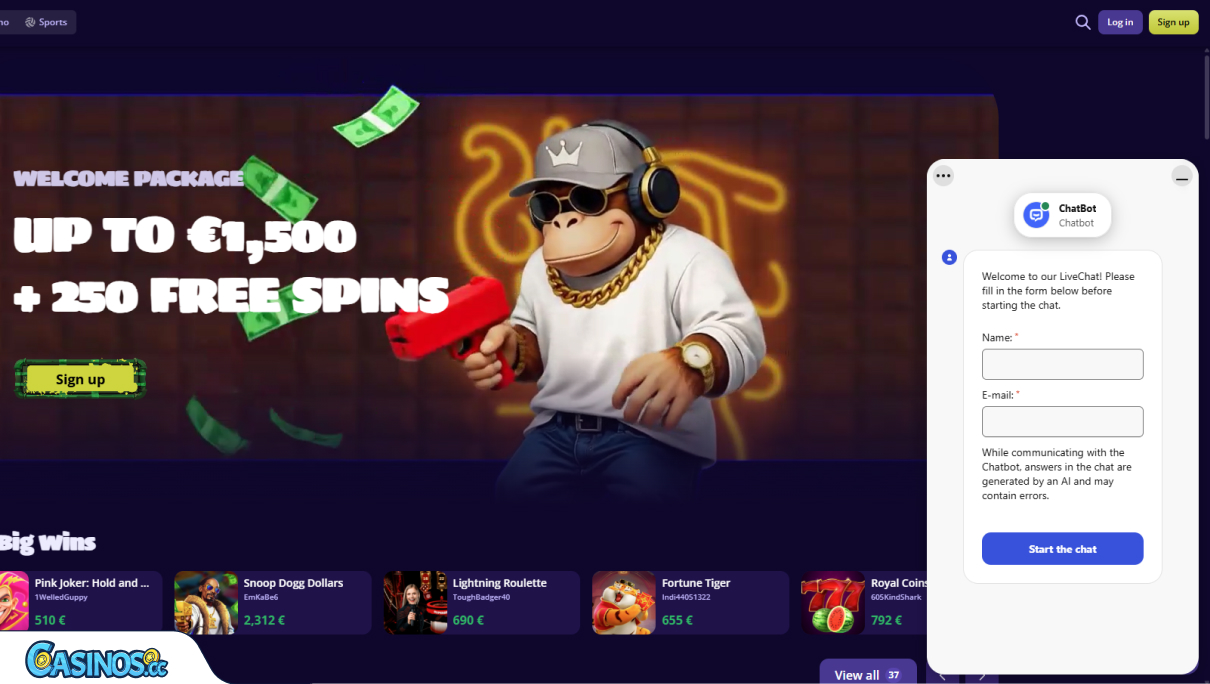 BonusKong Casino Support