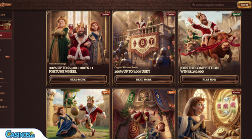 CrazyTower Casino Promotions