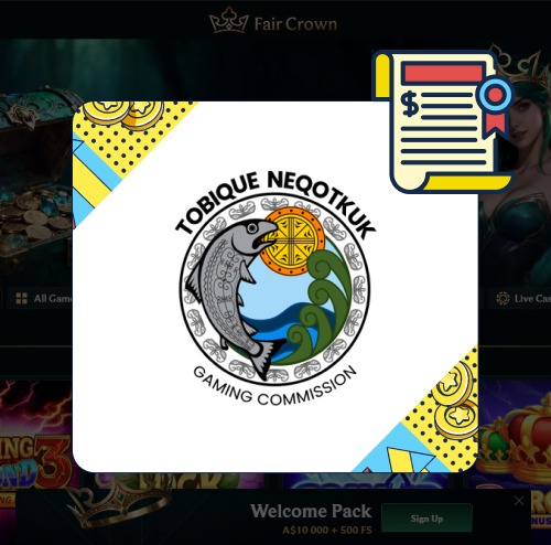 Fair Crown Casino’s License