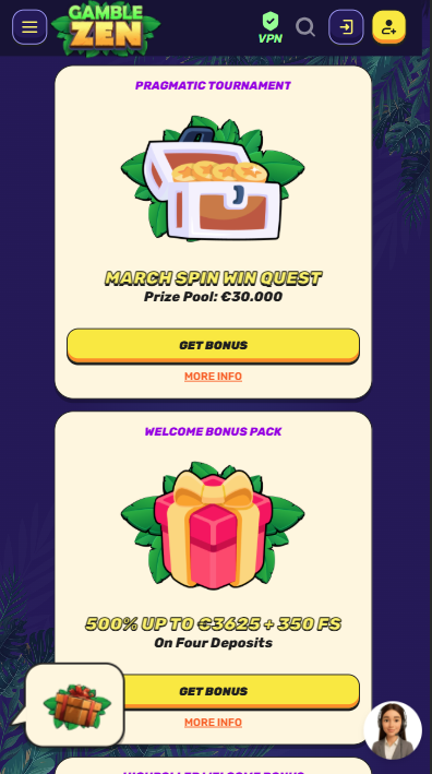 GambleZen Casino Bonuses