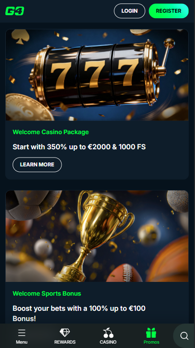 Go4Casino Bonuses