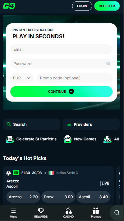 Go4Casino Lobby