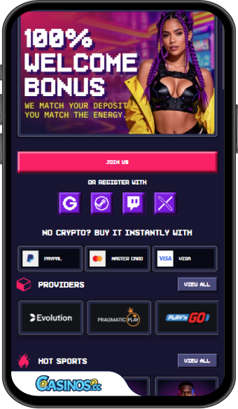 Punkz Casino Mobile App