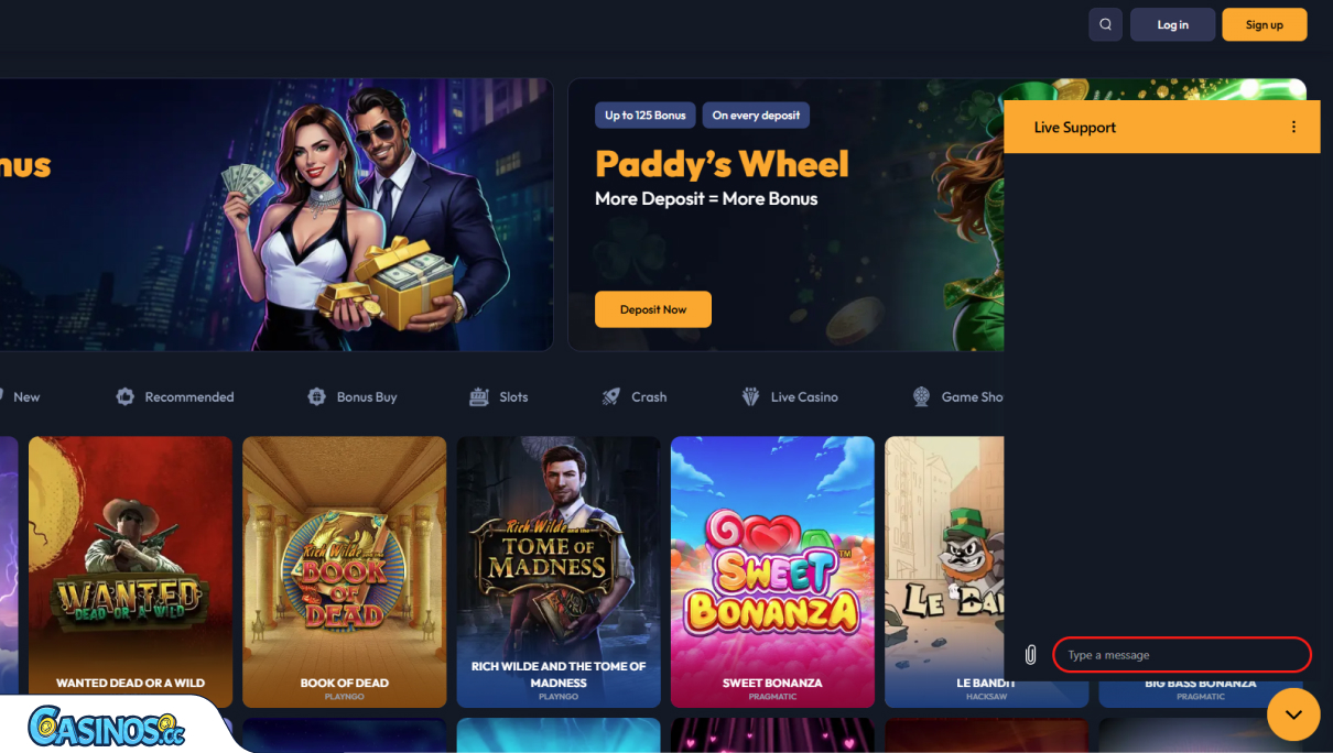 SpinHub Casino Support