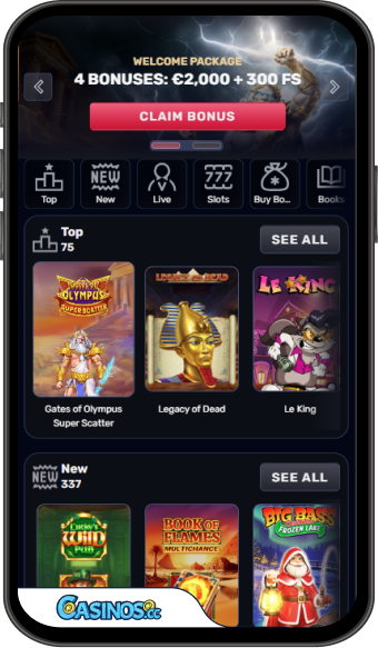 TheSlotz Casino Mobile App