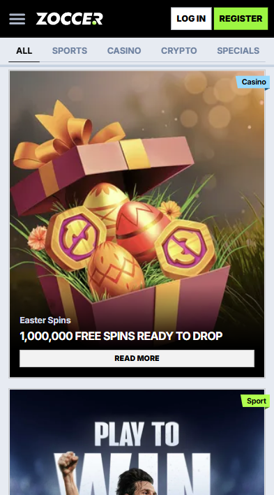 Zoccer Casino Bonuses